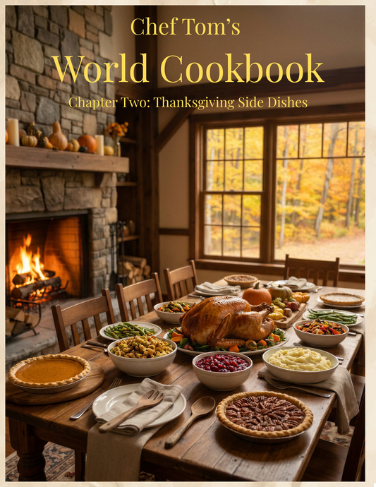 Chef Tom's World Cook Book Vol. 2: Thanksgiving Side Dishes